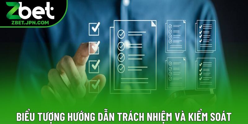 Biểu tượng hướng dẫn trách nhiệm và kiểm soát Biểu tượng hướng dẫn trách nhiệm và kiểm soát
