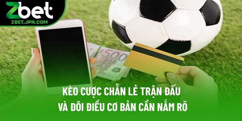 Kèo cược chẵn lẻ trận đấu và đôi điều cơ bản cần nắm rõ